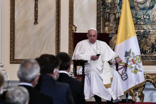 Πάπας Φραγκίσκος – Η ομιλία του στο Προεδρικό Μέγαρο | tovima.gr