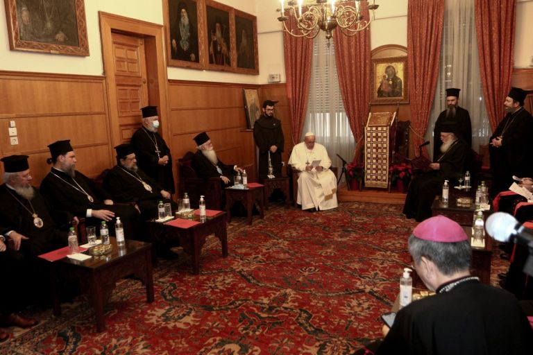 Pope Francis met with the Archbishop of Athens | tovima.gr