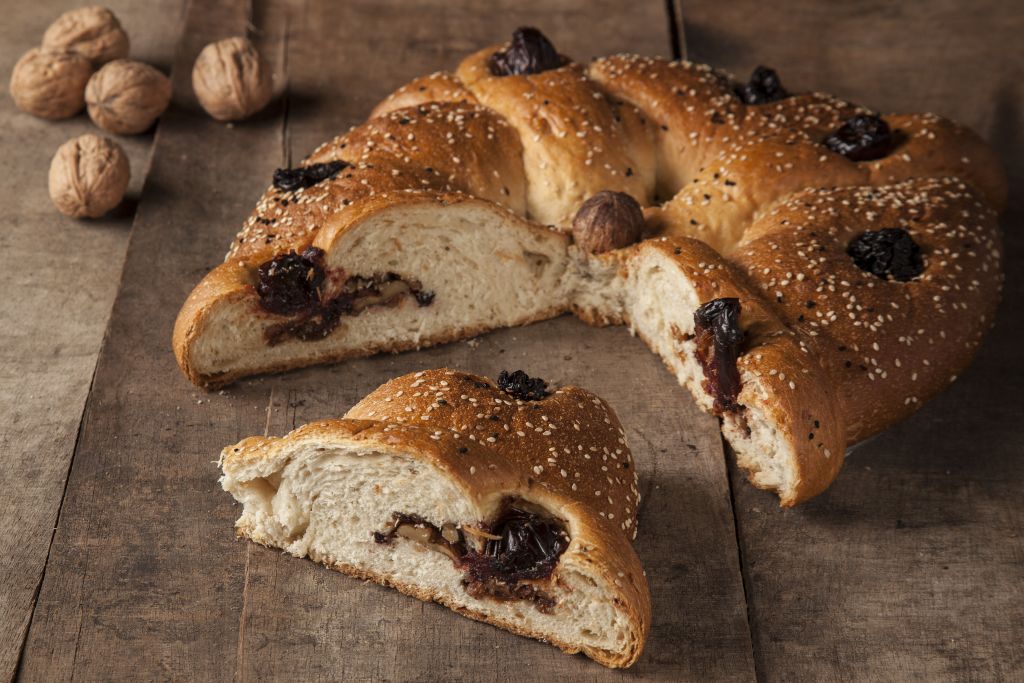 Πλουμιστό χριστόψωμο Σμύρνης