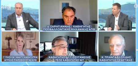 Χαμός στον «αέρα» του ΑΝΤ1 – Καθηγητής αμφισβητεί τα εμβόλια