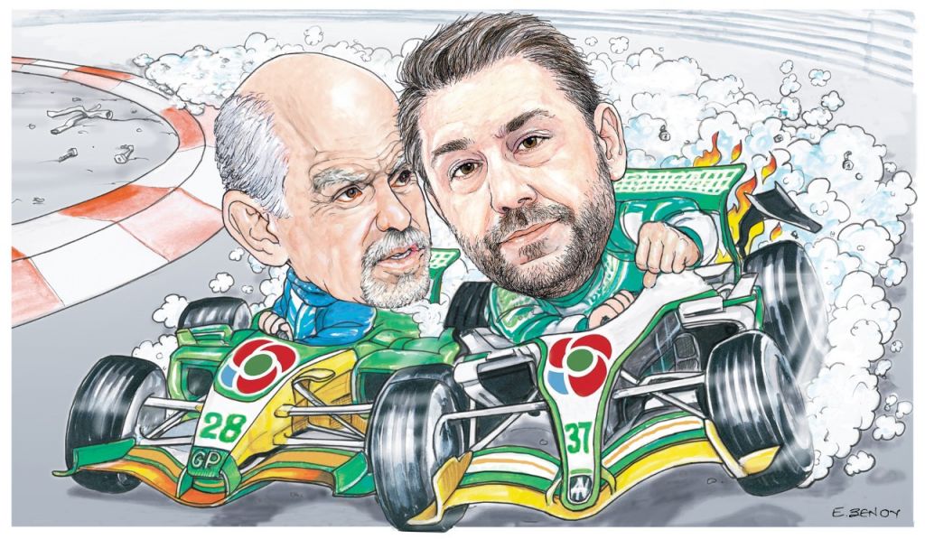 ΚΙΝΑΛ – Ο «ψύχραιμος» Ανδρουλάκης  και ο «χολωμένος» Παπανδρέου  στην τελική ευθεία