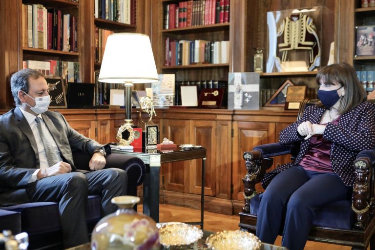 Συνάντηση Σακελλαροπούλου με Λιβανό – Τι συζήτησαν | tovima.gr