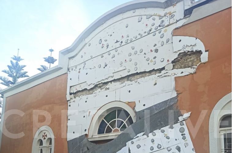 Αρκαλοχώρι – Η κακοκαιρία Κάρμελ ισοπέδωσε ότι είχε μείνει όρθιο μετά το σεισμό | tovima.gr