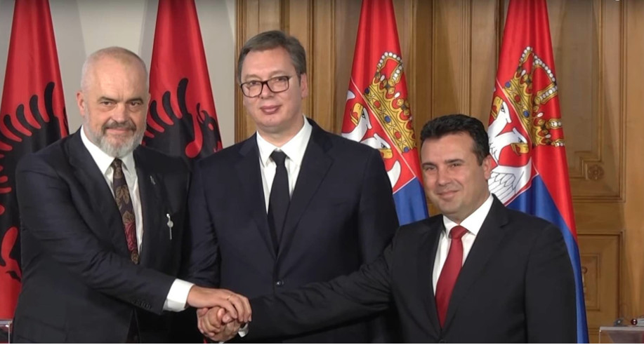 Ανοιχτά Βαλκάνια – Κοινή επιστολή Ράμα, Βούτσιτς και Ζάεφ – Το μήνυμα στην ΕΕ και τα Δυτικά Βαλκάνια