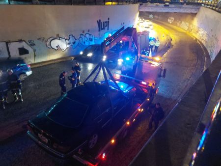 Τροχαίο στη Λεωφόρο Αμφιθέας (ΦΩΤΟ)