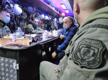 Διμοιρία των ΥΑΤ στα Άνω Λιόσια επισκέφτηκε ο Υπουργός Προστασίας του Πολίτη