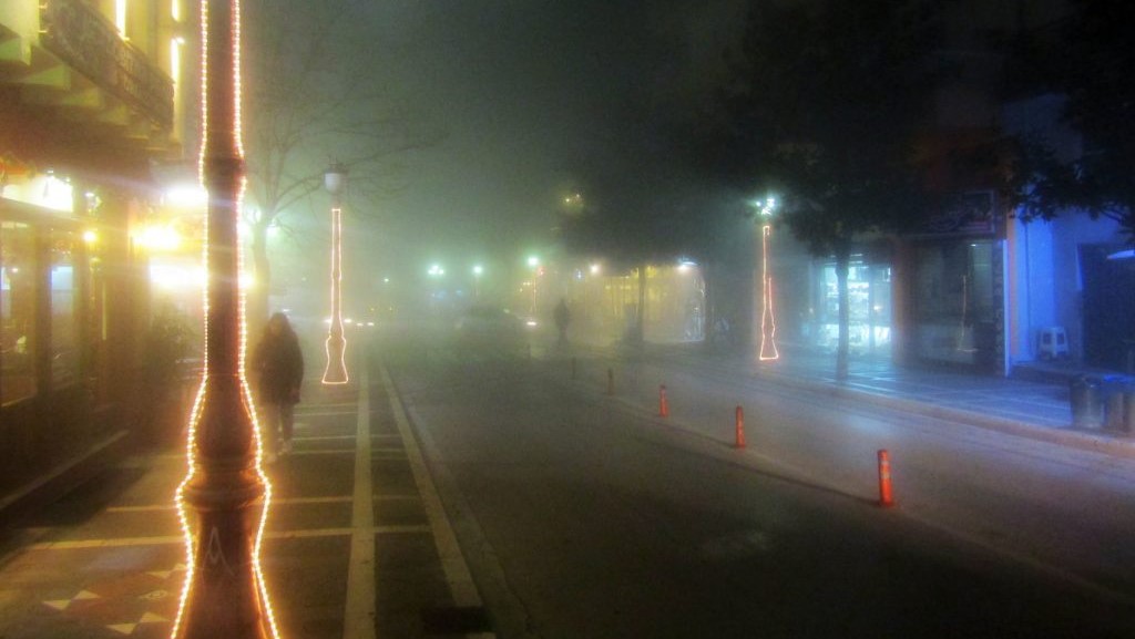 Ιωάννινα – Η αιθαλομίχλη «πνίγει» την πόλη