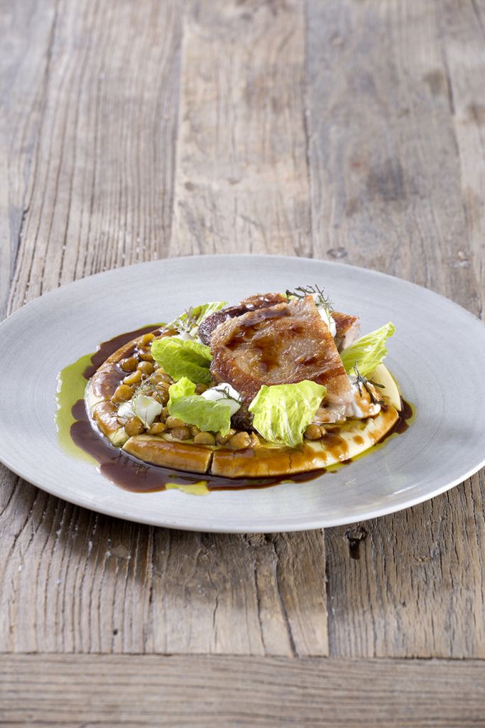 Αρνί με ρεβίθια