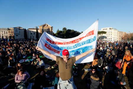 Ιταλία – Νέες διαδηλώσεις αντιεμβολιαστών