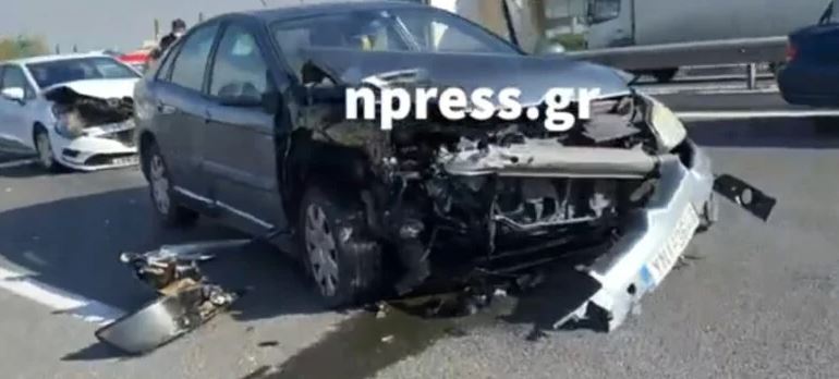 Κηφισός – Κυκλοφοριακό «έμφραγμα» μετά από καραμπόλα τριών αυτοκινητών