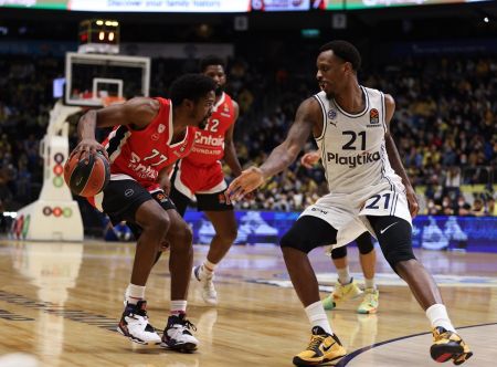 Ολυμπιακός: Ήττα στο Τελ Αβίβ από τη Μακάμπι (84-69)