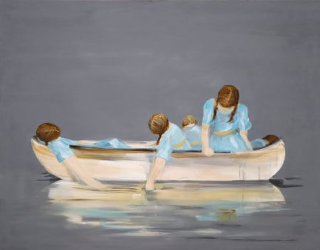 H Χριστίνα Κάλμπαρη παρουσιάζει την δέκατη ατομική έκθεση στην Γκαλερί Batagianni