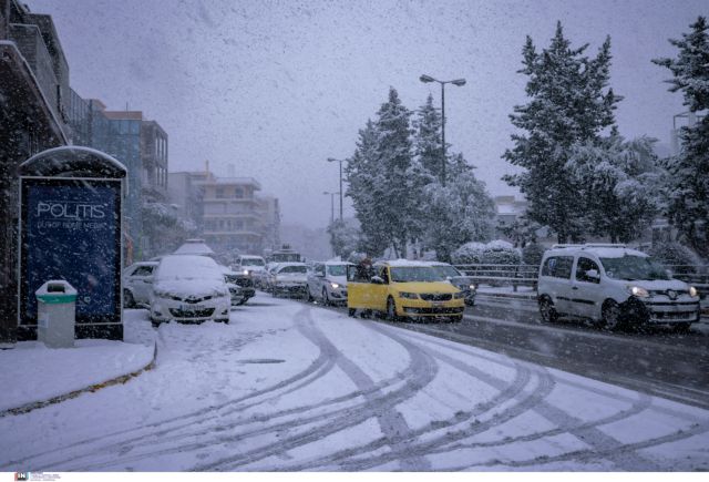 Κυκλοφοριακό κομφούζιο στους δρόμους της Αττικής – Δείτε live την κίνηση
