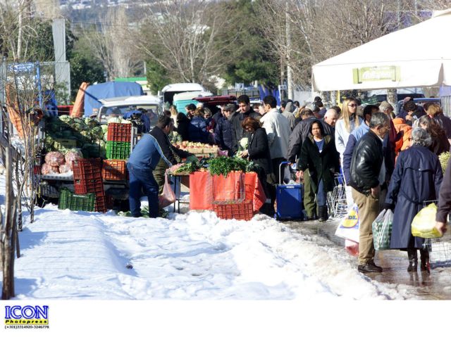 Αττική: Κανονικά θα λειτουργήσουν την Τετάρτη οι λαϊκές αγορές