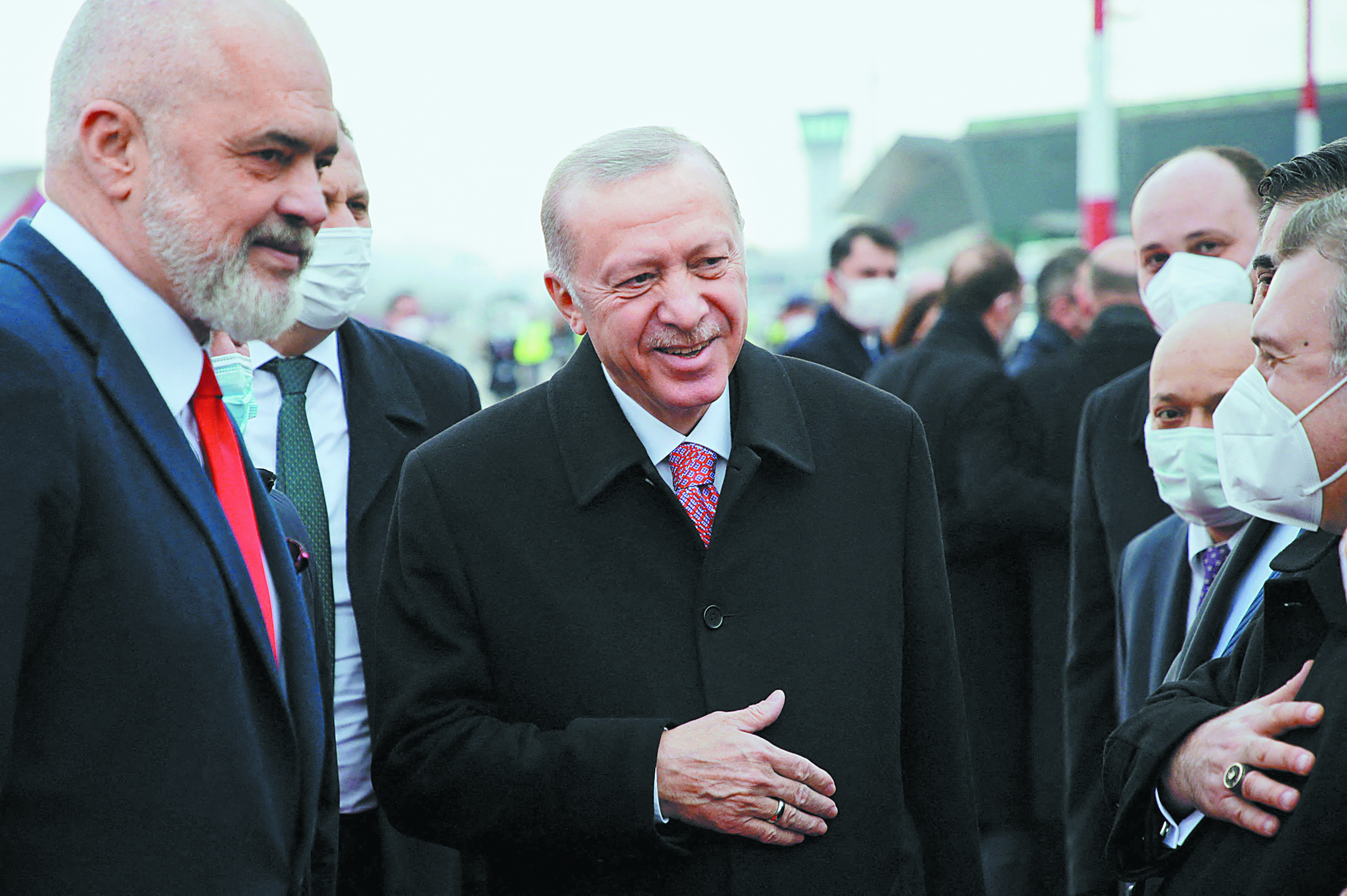 Ο Ερντογάν δημιουργεί ερείσματα στην Αλβανία