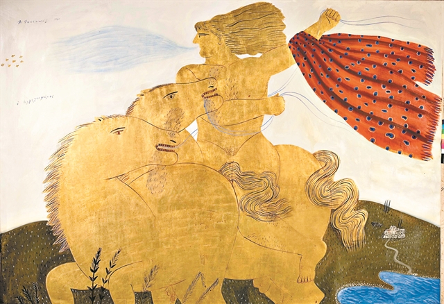 Ο ζωγράφος, ο φίλος,   ο πατέρας