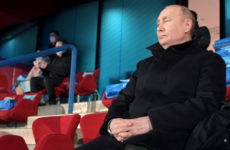 Χειμερνοί Ολυμπιακοί Αγώνες: Ο Πούτιν έκανε τον κοιμισμένο όταν περνούσαν οι Ουκρανοί αθλητές