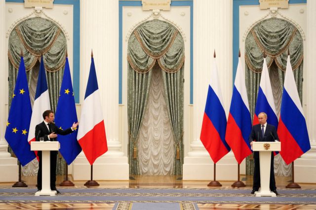 Γαλλία: Θετικό μήνυμα η απόσυρση ρωσικών στρατευμάτων από τα σύνορα με την Ουκρανία | tovima.gr