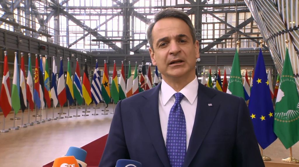 Μητσοτάκης: Το ενδιαφέρον της Ελλάδας είναι έντονο για τις εξελίξεις στην Ουκρανία