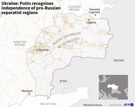 Ουκρανία: Το ζήτημα των συνόρων των Ντονέτσκ και Λουγκάνσκ μπορεί να κρίνει τις περαιτέρω εξελίξεις