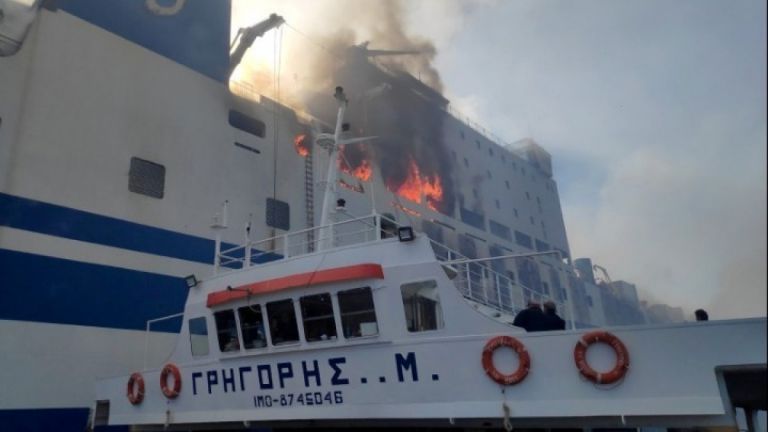 Euroferry Olympia: Εξαντλήθηκαν οι δυνατότητες διάσωσης στη θέση που βρίσκεται | tovima.gr