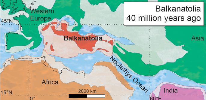 Βαλκανατολία: H «χαμένη» ήπειρος 50 εκατ. ετών που περιελάμβανε την Ελλάδα | tovima.gr