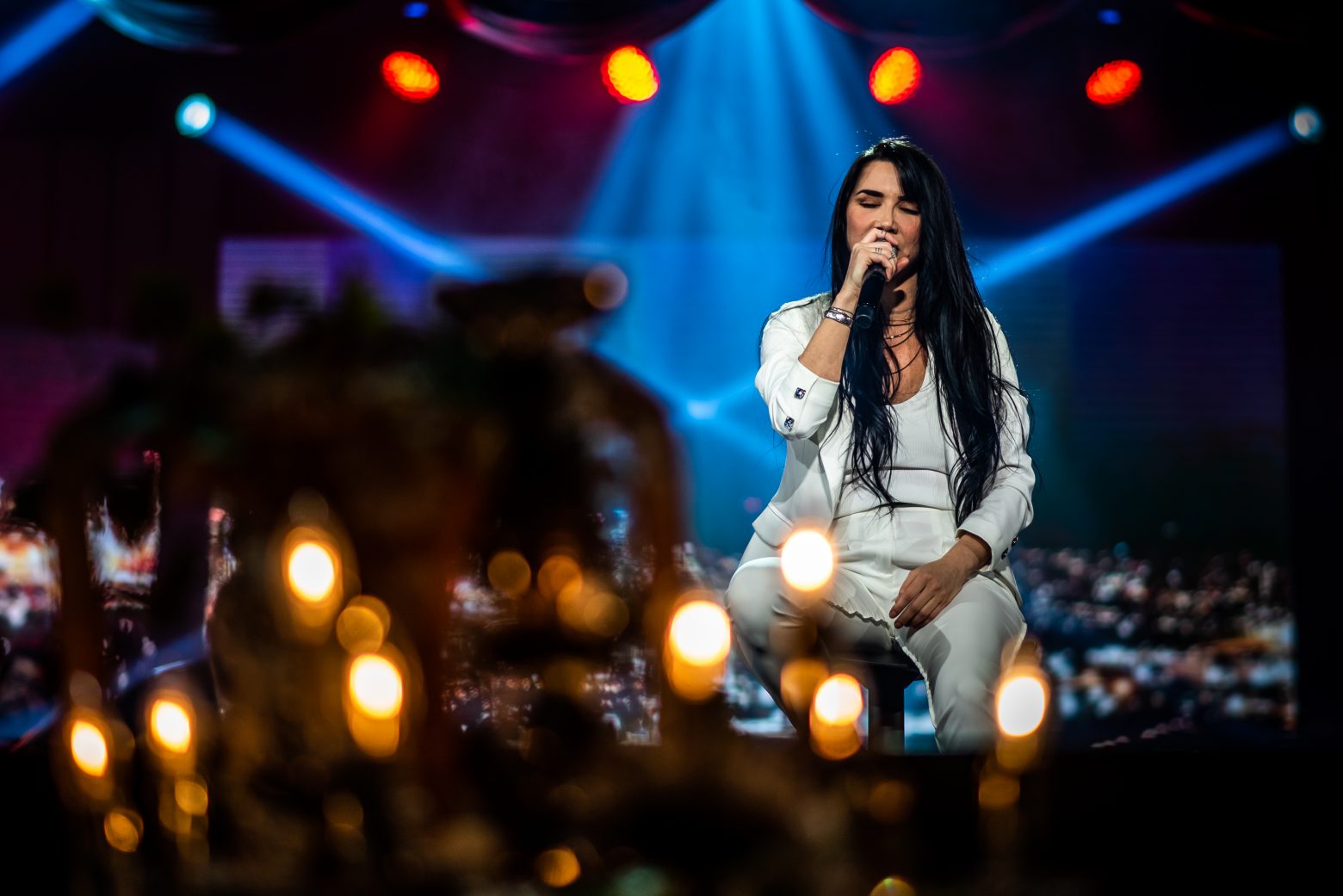 Σπίτι με το MEGA: Εκρηκτική Πάολα σε μια αξέχαστη λαϊκή βραδιά