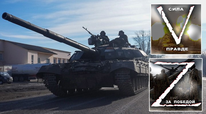 Ρωσία: Το υπουργείο Αμυνας εξήγησε τι σημαίνουν τα γράμματα Z και V στα στρατιωτικά οχήματα