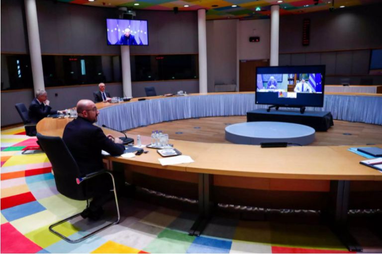 Κυριάκος Μητσοτάκης: Τηλεδιάσκεψη με Σαρλ Μισέλ και Ευρωπαίους ηγέτες ενόψει της συνόδου κορυφής | tovima.gr