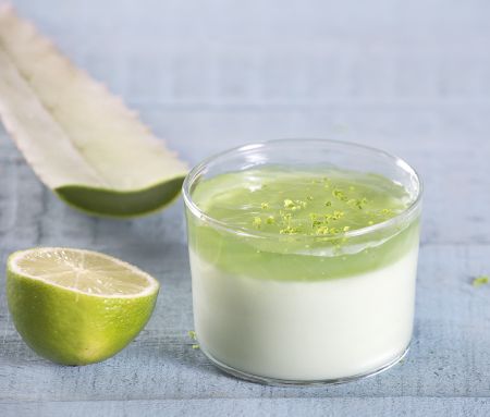 Δίχρωμο γιαουρτοζελέ