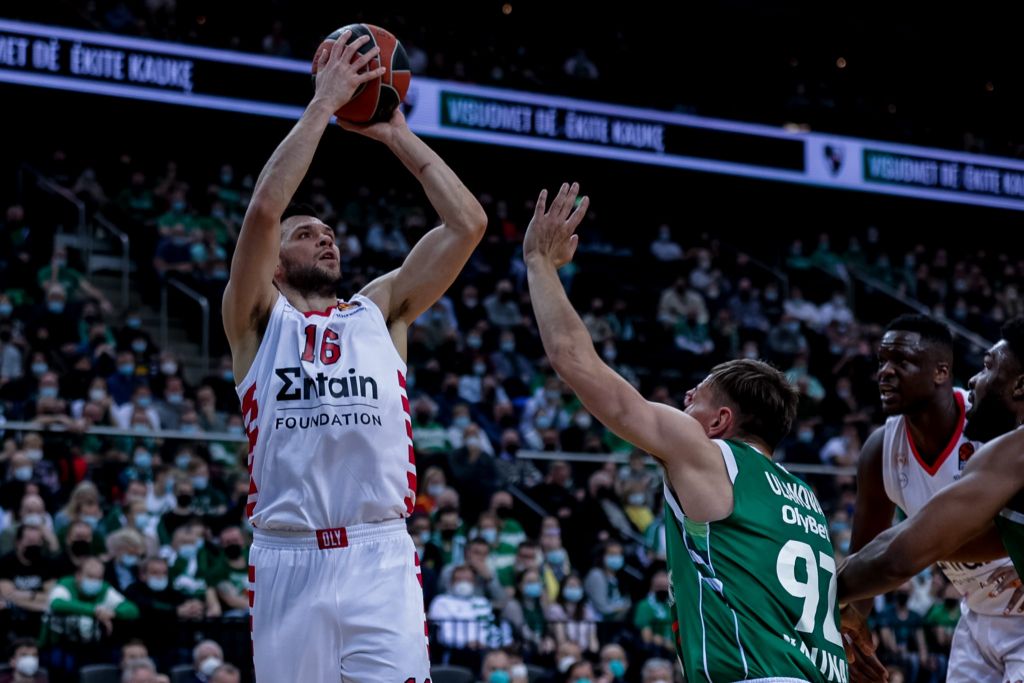 Ολυμπιακός: Μεγάλη νίκη στο Κάουνας 84-73 τη Ζαλγκίρις