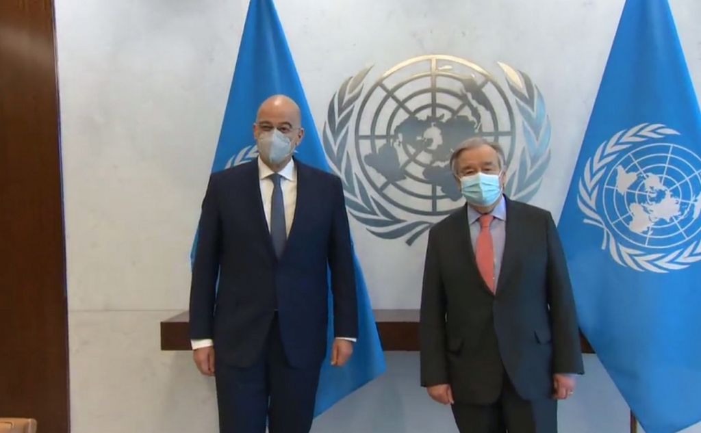 Συνάντηση Δένδια – Γκουτέρες:  «Εξαιρετικά δύσκολη» η κατάσταση στη Μαριούπολη