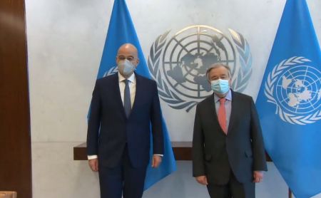 Συνάντηση Δένδια – Γκουτέρες:  «Εξαιρετικά δύσκολη» η κατάσταση στη Μαριούπολη