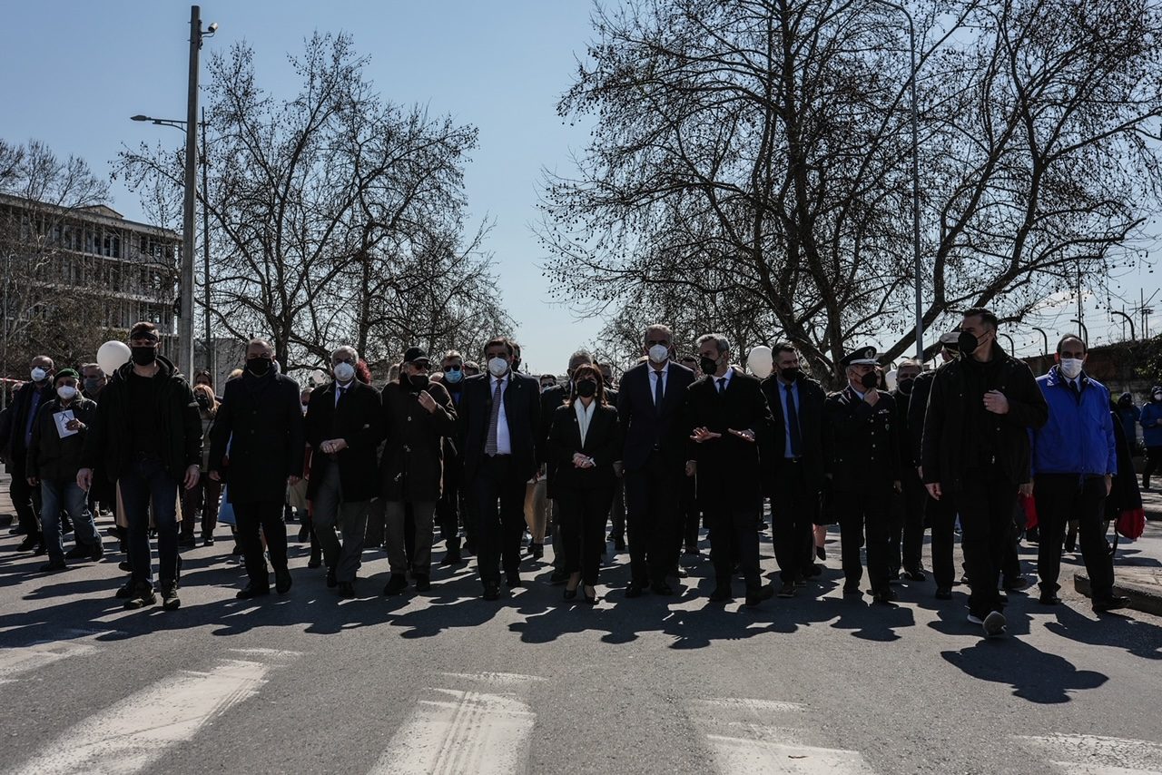 Θεσσαλονίκη: Πορεία μνήμης «Ποτέ ξανά», Θεσσαλονίκη-Άουσβιτς, παρουσία της ΠτΔ