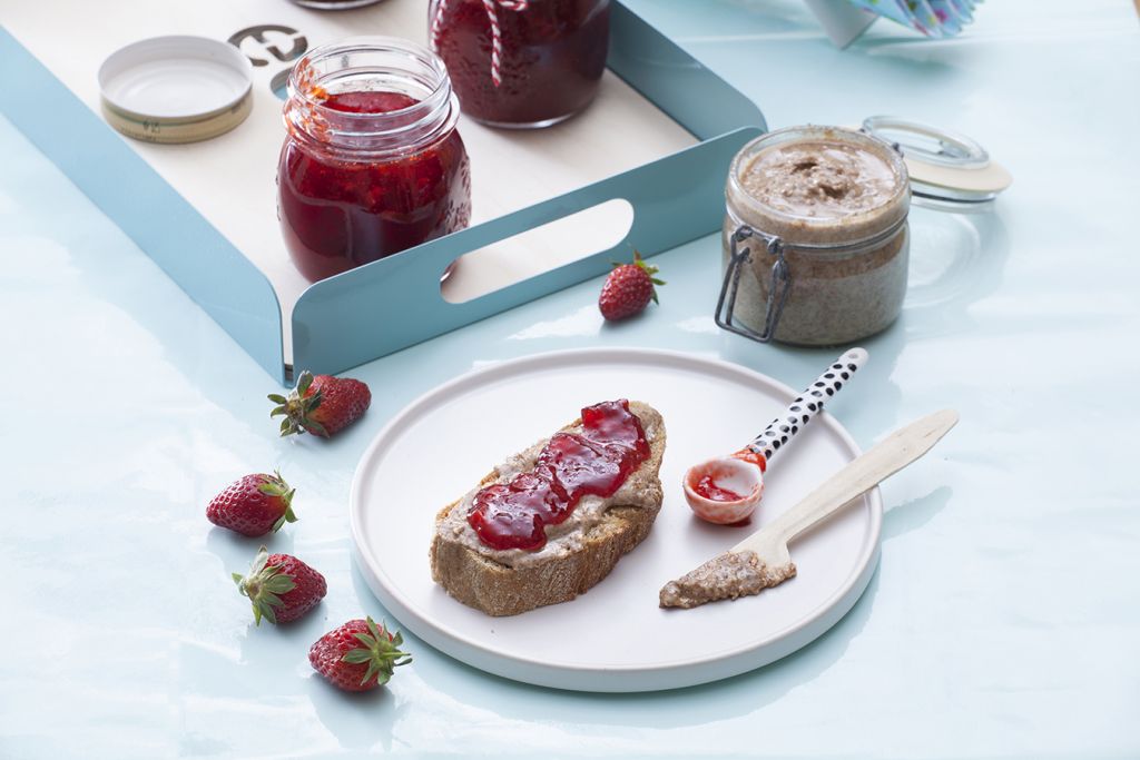 Εύκολη μαρμελάδα φράουλα