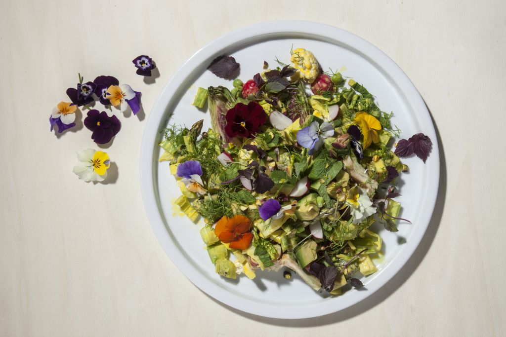 Ταρτάρ ανοιξιάτικων λαχανικών