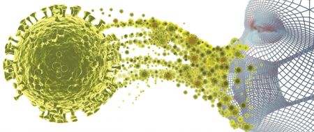 To…  μακρύ εναέριο ταξίδι των ιικών σωματιδίων