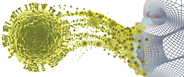 To… μακρύ εναέριο ταξίδι των ιικών σωματιδίων