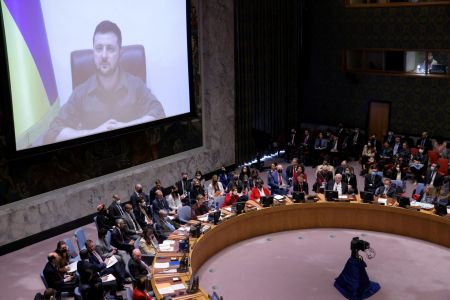 Ουκρανία: Η θηριωδία της ρωσικής επίθεσης σε βίντεο που παρουσίασε ο Ζελένσκι στον ΟΗΕ