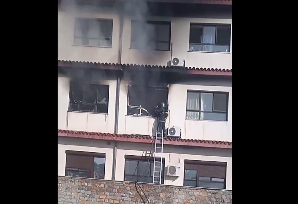 Φωτιά στο νοσοκομείο «Παπανικολάου» στη Θεσσαλονίκη
