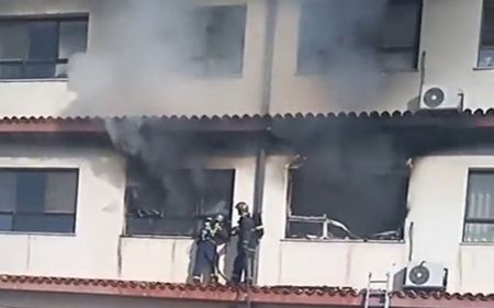Fire at Papanikolaou Hospital: Body found