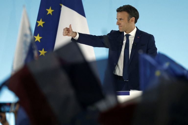 Εκλογές στη Γαλλία: Οι πρώτες δηλώσεις Μακρόν μετά την επικράτηση στον α’ γύρο | tovima.gr