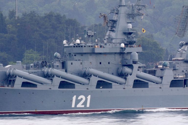 Moskva: Βυθίστηκε η ναυαρχίδα του ρωσικού στόλου | tovima.gr