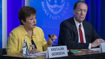 Η επικεφαλής του ΔΝΤ Κρισταλίνα Γκεοργκίεβα διαγνώστηκε θετική στην Covid-19