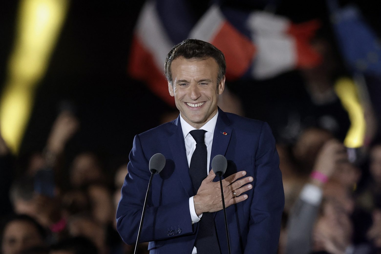 Μακρόν: «Είμαι πρόεδρος όλων των Γάλλων – Έχουμε ευθύνη απέναντι στη δημοκρατία»