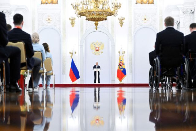 Πούτιν: «Όλοι οι στόχοι στην Ουκρανία θα επιτευχθούν» – Απείλησε με αντίποινα τις χώρες που θα παρέμβουν | tovima.gr