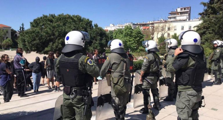 Θεσσαλονίκη: Βράζει το ΑΠΘ – Νέα διαμαρτυρία φοιτητών για την αστυνομία | tovima.gr