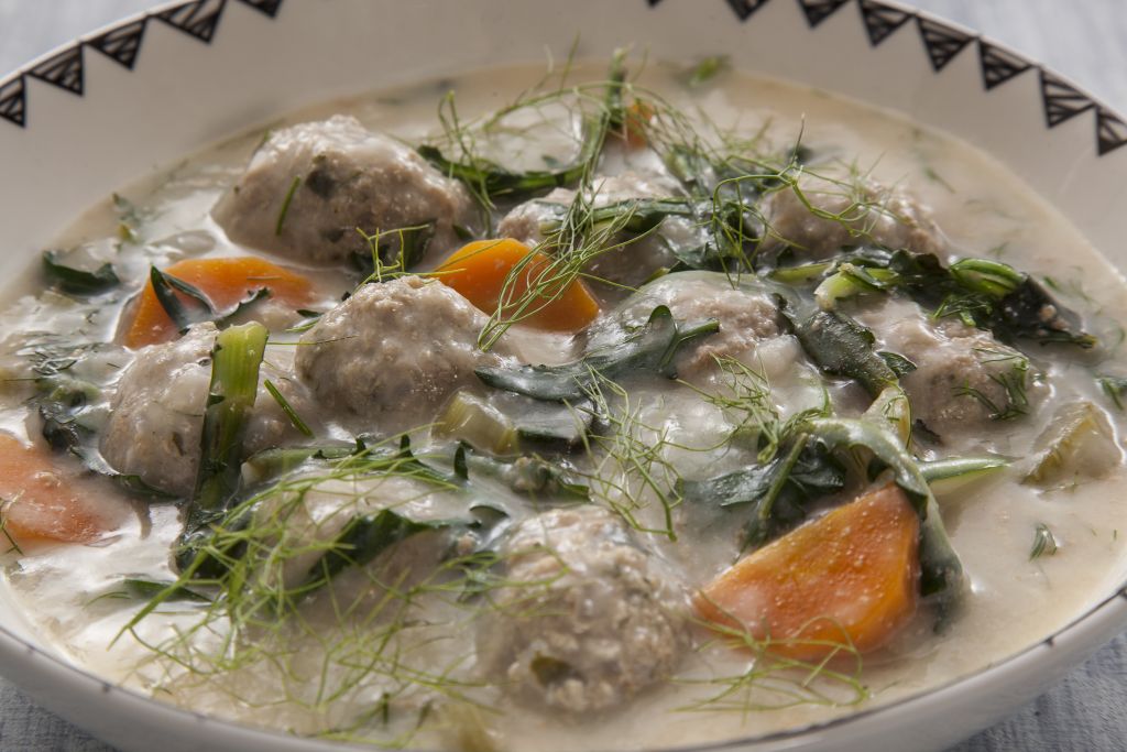 Γιουβαρλάκια με κέιλ