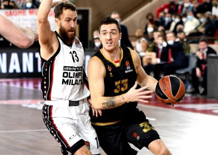 Ήττα της Αρμάνι από τη Μονακό (63-72) – Φουλ για τριάδα ο Ολυμπιακός!
