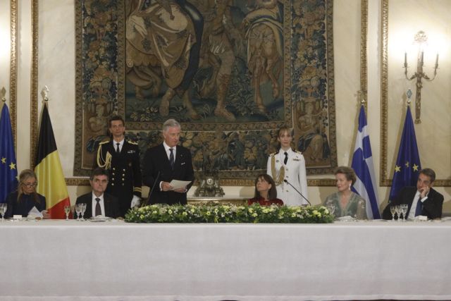 Δείπνο Σακελλαροπούλου – Βασιλιά Βελγίου: «Οι χώρες μας μοιράζονται το ίδιο όραμα για ενωμένη και ισχυρή Ευρώπη»